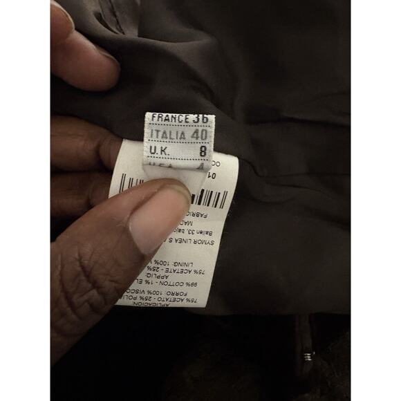 Simorra Collection Velvet and Lace Blazer Jacket and skirt set - Picture 10 of 10